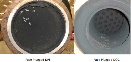 DPF and DOC malfunction